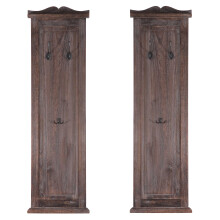 Portemanteau mural H33 (lot de 2)