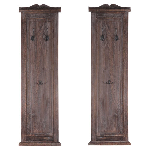 Portemanteau mural H33 (lot de 2)