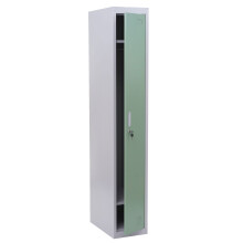 Spind Preston T163, Garderobenschrank Kleiderspind Umkleideschrank, Metall 180x30x50cm nach ASR A4.1