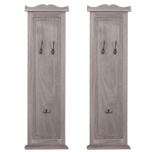 Porte-manteau mural H33 (lot de 2)
