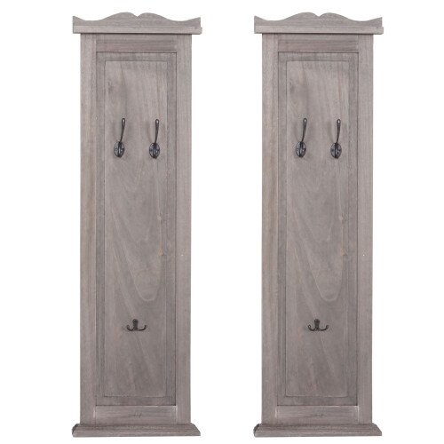 Porte-manteau mural H33 (lot de 2)
