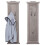 Porte-manteau mural H33 (lot de 2) 2