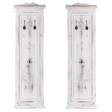 Portemanteau mural H33 (lot de 2)