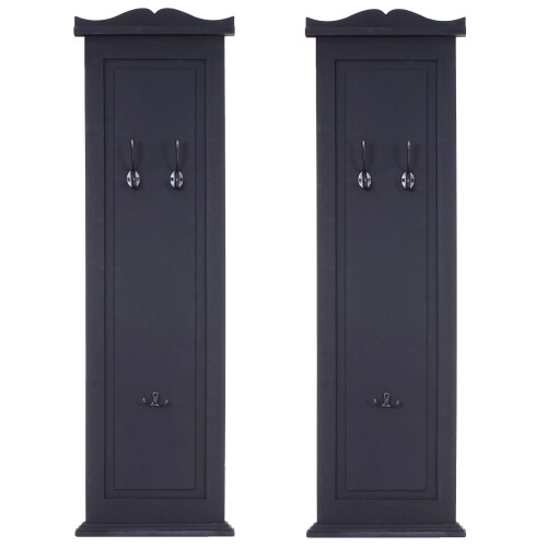 Portemanteau mural H33 (lot de 2)