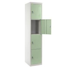 Schließfach Preston T163, Schließfachschrank Wertfachschrank Spind, Metall 180x38x45cm, grün
