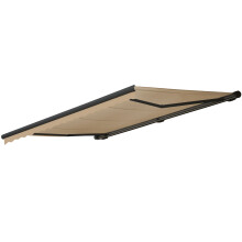 Elektrische Kassetten-Markise H123, Vollkassette Volant 4,5x3m