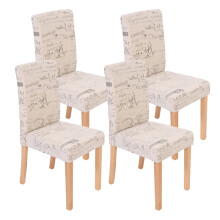 Silla de comedor Littau script (set de 4)