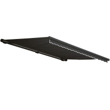Elektrische Kassetten-Markise H122, Vollkassette Volant 4x3m