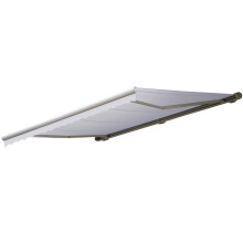Elektrische Kassetten-Markise H124, Vollkassette Volant 5x3m