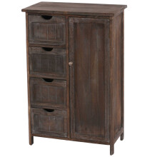 Kommode MCW-D12, Schrank Schubladenkommode, Shabby-Look Vintage 82x55x30cm