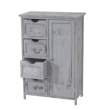 Kommode MCW-D12, Schrank Schubladenkommode, Shabby-Look Vintage 82x55x30cm
