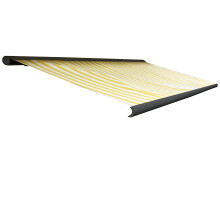 Elektrische Kassettenmarkise H122, Markise Vollkassette 4x3m