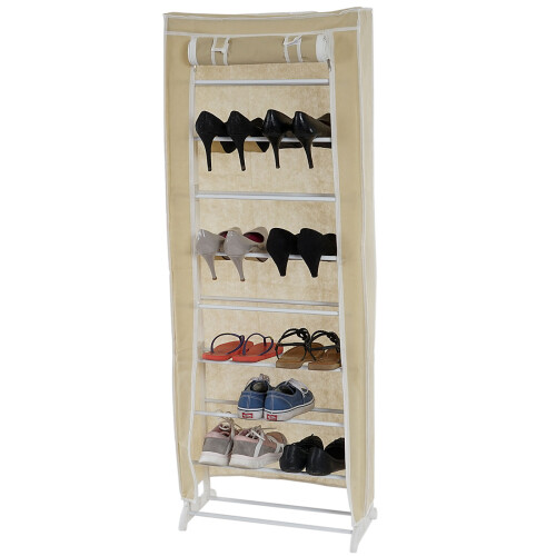 Armoire à chaussures en tissu