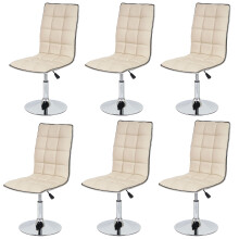 Chaise de salle à manger MCW-C41 (lot de 6)