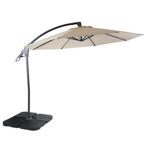 Parasol déporté MCW-D14 rond Ø 3m