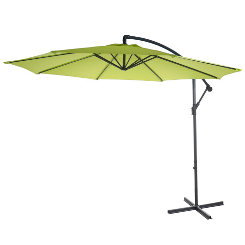 Parasol déporté Terni Ø 3m inclinable