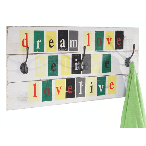 Perchero de pared Believe