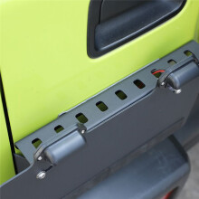 Hinterer Kennzeichenhalter mit Licht für Jimny 2019 2020 2021 2022 2023 ZubehöR, Schwarz