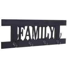 Portemanteau mural MCW-C60 Family Shabby-Look