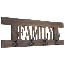 Portemanteau mural MCW-C60 Family Shabby-Look