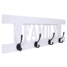Portemanteau mural MCW-C60 Family Shabby-Look