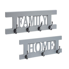 Portemanteau mural MCW-C60 Shabby (2 pièces)