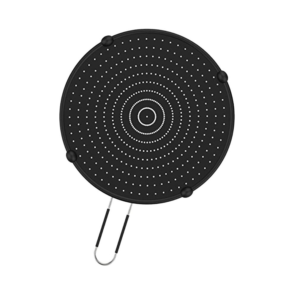 Silicone Splatter Screen Grease High Heat Resistant Oil Cover Guard Set Cooking Frying Pan Cast Iron Skillet Pot 6032052786605