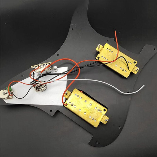 ST SQ Elgitarr Laddad FöRtråDad Skrapplatta Gitarr Pickguard Elgitarr Pickup Pickup Vit 1