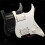 ST SQ Elgitarr Laddad FöRtråDad Skrapplatta Gitarr Pickguard Elgitarr Pickup Pickup Vit 6