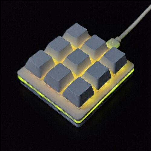 9-Key  Mechanical Keypad Select All Copy Paste Custom Shortcut Key One-Key Password Mechanical Osu Game 2