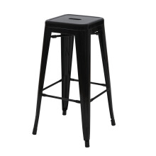 Barhocker MCW-A73, Barstuhl Tresenhocker, Metall Industriedesign stapelbar