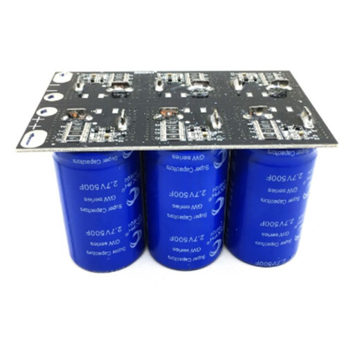Capacitor 2.7V 500F 6 pcs/1 Pack, Super Capacitan 2