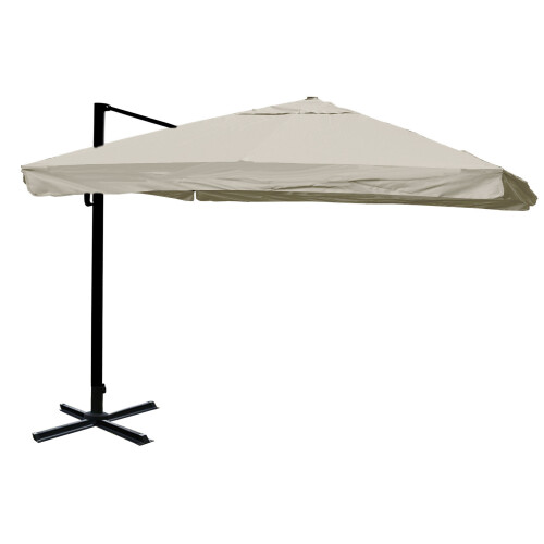 Ombrellone parasole decentrato MCW-A96 3,5x3,5m