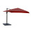 Ombrellone parasole decentrato MCW-A96 3x3m 1