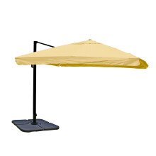 Ampelschirm MCW-A96, Sonnenschirm Gastronomie 3x3m (Ø4,24m) Polyester/Alu 23kg