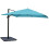 Ombrellone parasole decentrato MCW-A96 3x3m alluminio 4