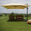 Ombrellone parasole decentrato MCW-A96 3x4m 2