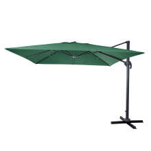 (verde girevole senza base) Ombrellone parasole decentrato MCW-A96 3x3m
