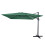 Ombrellone parasole decentrato MCW-A96 3x3m 1