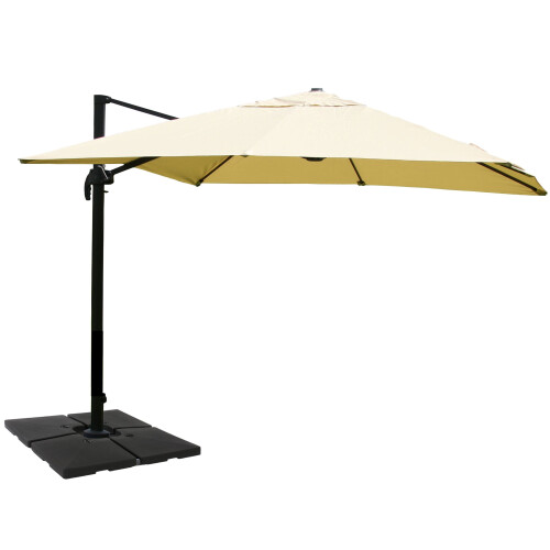 Ombrellone parasole decentrato MCW-A96 3x4m