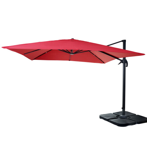 Ombrellone parasole decentrato MCW-A96 3x3m
