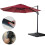 Ombrellone parasole decentrato MCW-A96 rotondo 4m 2
