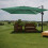 Ombrellone parasole decentrato MCW-A96 3x3m 2