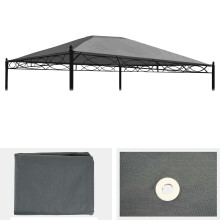 Ersatzbezug für Dach Pergola Pavillon Calpe 4x3m