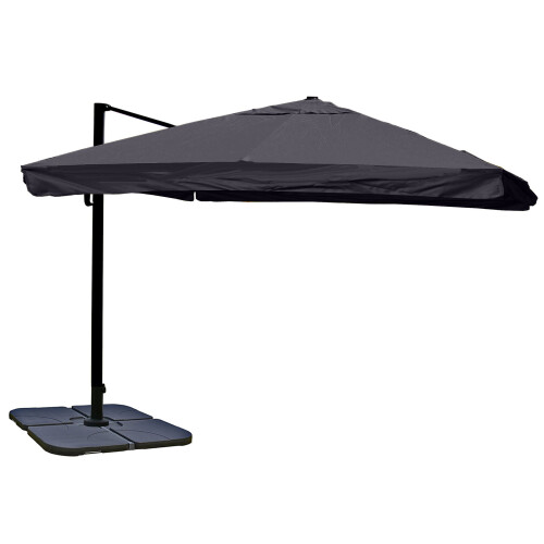 Ombrellone parasole decentrato MCW-A96 3x3m alluminio