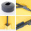 Ombrellone parasole decentrato MCW-A96 3x3m 6