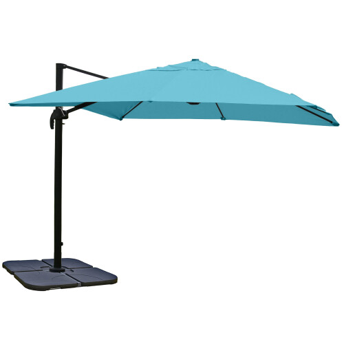 Ombrellone parasole decentrato MCW-A96 3x3m alluminio