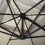 Ombrellone parasole decentrato MCW-A96 3,5x3,5m 4