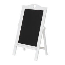 Werbetafel MCW-E51, Aufsteller Kreidetafel Kundenstopper Dekotafel, 66x39x33cm
