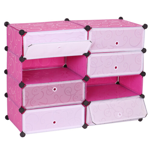 Armoire à chaussures MCW-B66, 8 compartiments